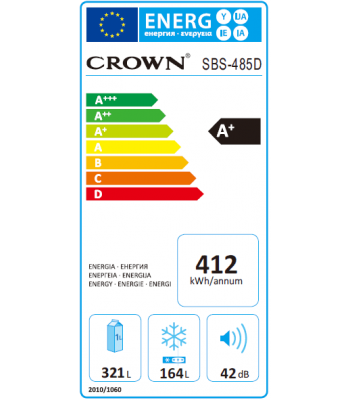 Crown SBS-485D side by side