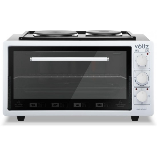 Voltz V51441BK50 White Готварска печка