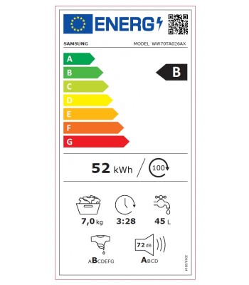Samsung WW70TA026AX/LE Пералня