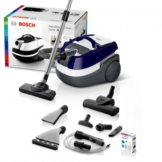 Bosch BWD41740 Purple White Прахосмукачка 3 в 1