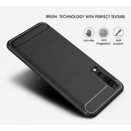 Apple iPhone 11 Pro Max TPU Carbon Fiber black