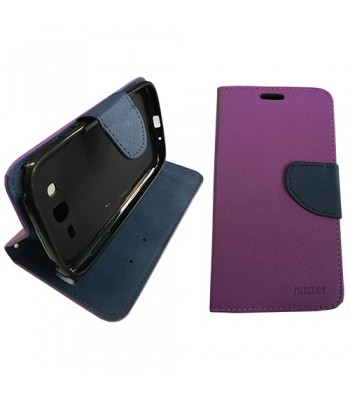 Samsung A5 2016 Mercury хоризонтален кожен purple