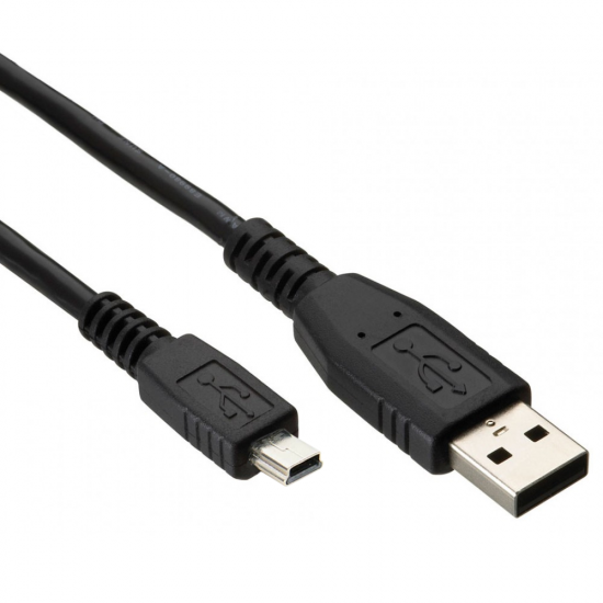 De Tech 18071 USB AM / USB Mini 5pin 1.5m. Кабел