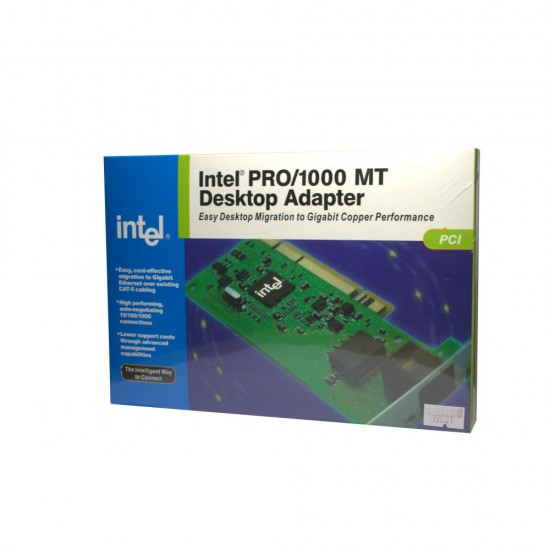 De Tech 19021 Intel Gigabit Ethernet Мрежова карта