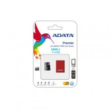Adata MicroSDHC 16GB class 10 + card reader Преносима памет