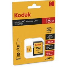 Kodak MicroSDHC 16GB class 10 Преносима памет
