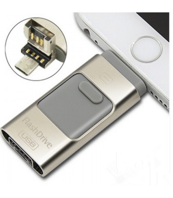 Eko Phone Mobile Disk 32GB USB / Micro USB / iPhone Преносима памет