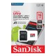 SanDisk MicroSDHC 16GB Ultra Преносима памет
