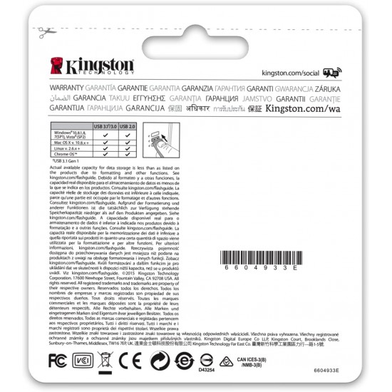 Kingston DTIG4 16GB Преносима памет