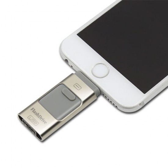 Eko Phone Mobile Disk 32GB USB / Micro USB / iPhone Преносима памет