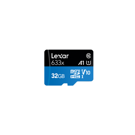 Lexar MicroSDHC UHS-1 32GB Class 10 Blue Series + Adapter Преносима памет