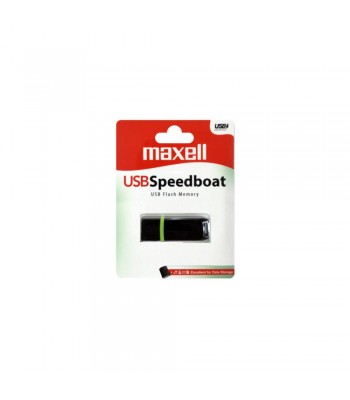 Maxell Speedboat 16GB 2.0 Black Преносима памет