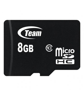 Team Group MicroSDHC 8GB Class 10 + Adapter Преносима памет