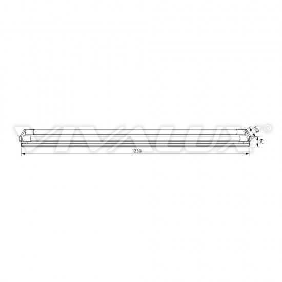 Vivalux (3810) Polo T8 2x18W