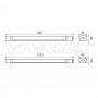 Vivalux VIV004160 Drift LED 18W CL
