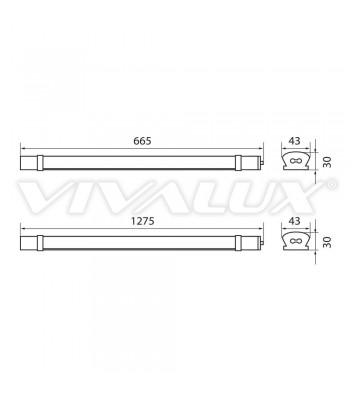 Vivalux VIV004161 Drift LED 36W CL