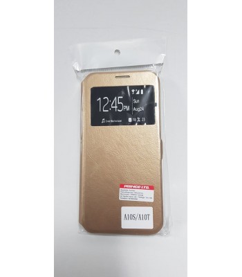 Samsung A10s Leather gold