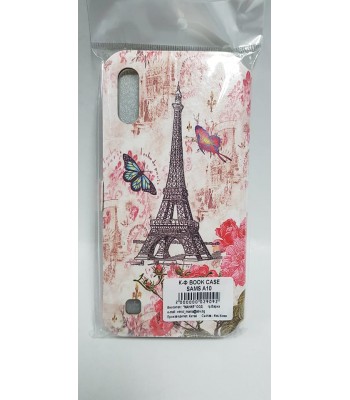 Samsung A10 Leather with picture Eifel tower