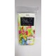 Samsung A10 Leather with picture flowers