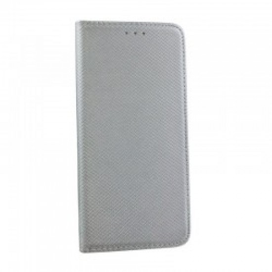 Huawei P Smart 2019 Smart Book Magnet silver