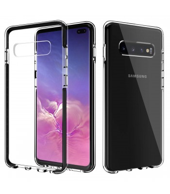 Samsung S10 TPU Crystal Clear black cant