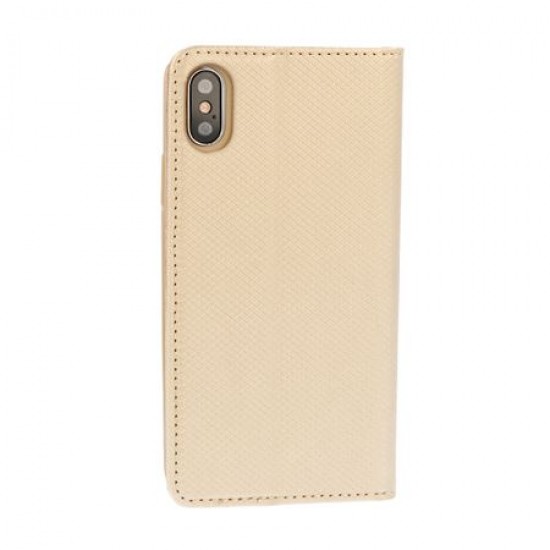 Samsung A10, M10 Smart Book Magnet gold