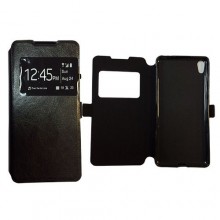 Samsung J7 2016 хоризонтален кожен black