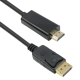 De Tech 18273 DisplayPort към HDMI M/M 1.8m. Кабел