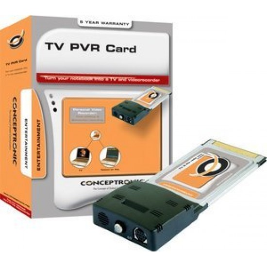 Conceptronic TV PVR Card CTVFMC ТВ Тунер за лаптоп