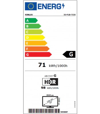 Finlux 50-FUB-7050 UHD 4K Smart Телевизор