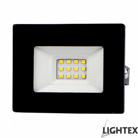 Lightex 504AL0011031 Vini 220V 10W IP65 CW6500K Black LED Прожектор