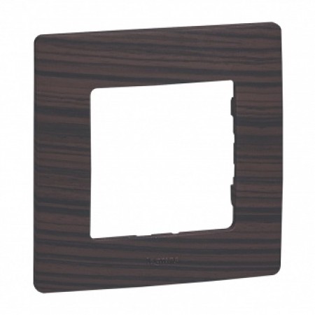 Legrand 397091 рамка тъмно дърво