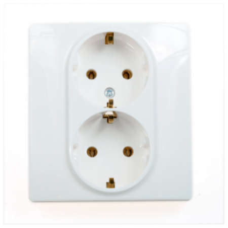 Legrand 664544 двоен контакт шуко 16A