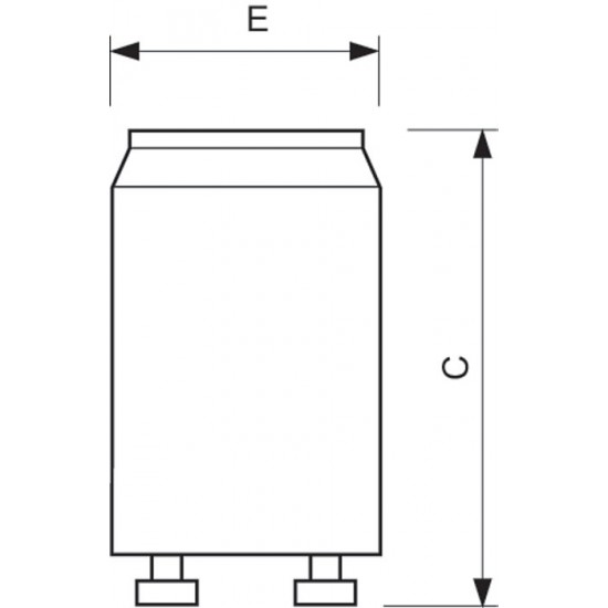 Philips S10 4-65W единични Стартери