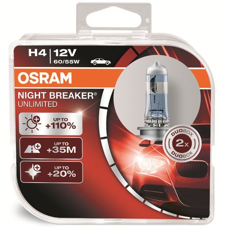 Osram 64193 H4 Night Breaker 12V 60/55W