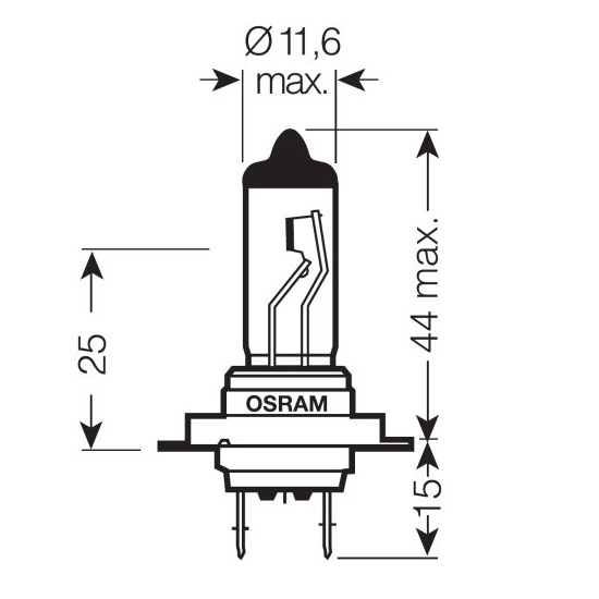 Osram 64210 H7 Ultra Life 12V 55W