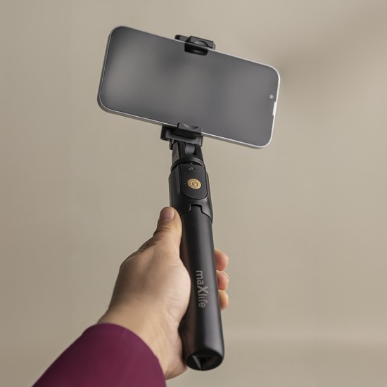 Аксесоари за Смартфони - Maxlife MXST-100 Black Селфи стик