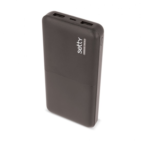 Аксесоари за Смартфони - Setty SPB-10 Black Външна батерия