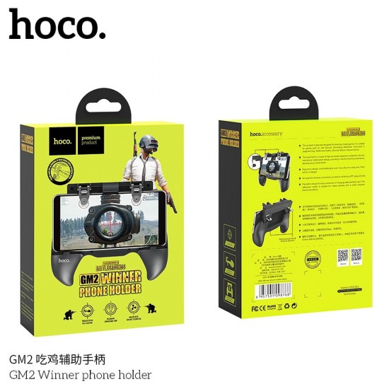 Hoco GM2 Winner Phone Holder Black Джойстик
