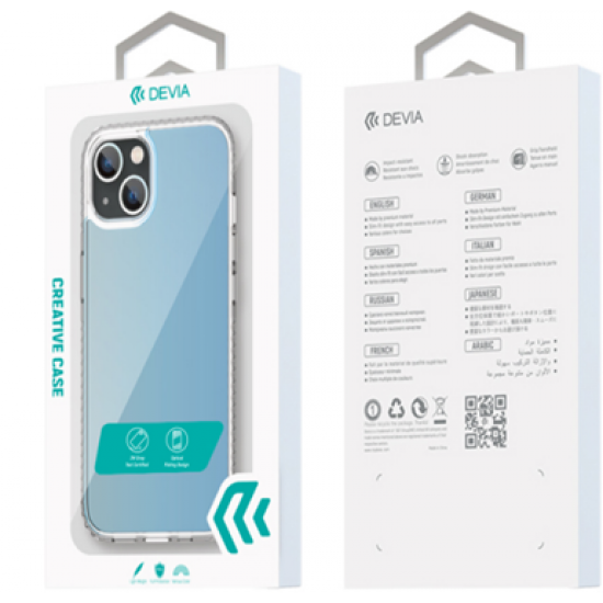 Apple iPhone 13 Devia Bright Series Protective Gradual Blue Кейс