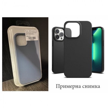 Apple iPhone 11 Clear Silicone Grey/Blue Кейс