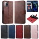 Samsung A40 Horizontal Leather Brown Кейс