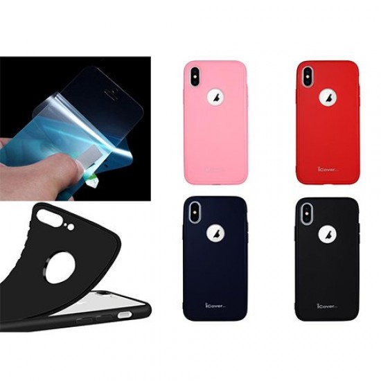 Samsung A40 iCover TPU 360 Black Кейс