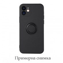Apple iPhone 11 Ring Clear Silicone Black Кейс