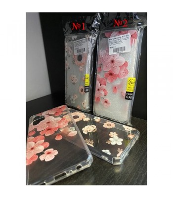 Samsung A72 Silicone Flowers 1 Кейс