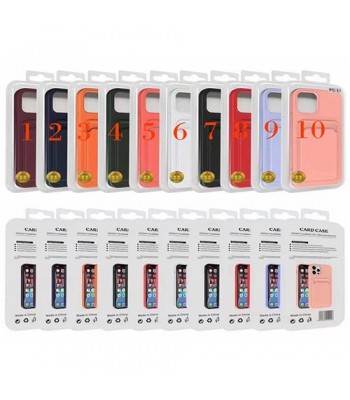 Apple iPhone 11 Silicone Wallet Card 10 Кейс