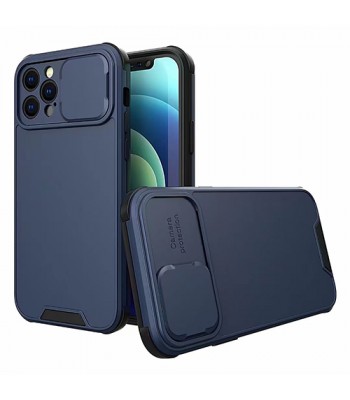 Apple iPhone 11 Slide Camera Cover Blue Кейс