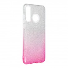 Huawei P30 Lite Forcell Shining Clear/Pink Кейс Huawei P30 Lite Forcell Shining Clear/Pink Кейс