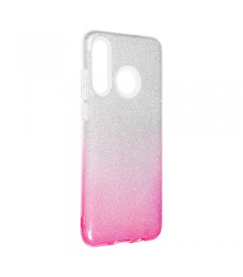 Huawei P30 Lite Forcell Shining Clear/Pink Кейс