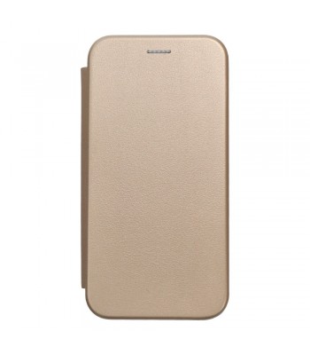 Huawei P40 Lite E Forcell Elegance Book Gold Кейс